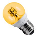 Светодиодная лампа-шар G45 Золотистая 4Вт