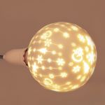 Светодиодная лампа "Снежинки" G125 1,4Вт Е27 