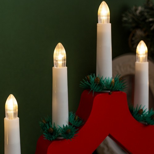 Фигура "Рождественская горка" 7 свечей