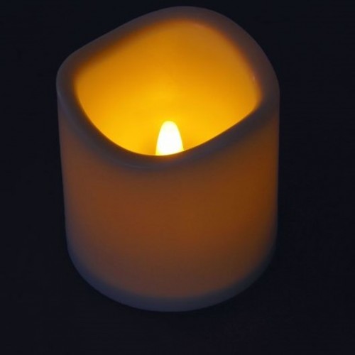 Набор светодиодных свечей "Пламя" с пультом управления (Жёлтое свечение)