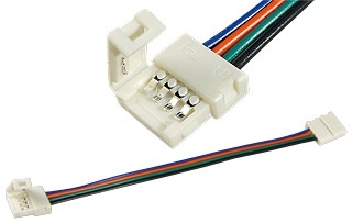 Соединительный кабель с 2 разъемами для ленты RGB