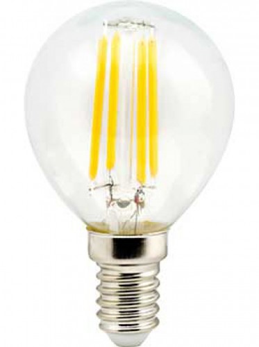 Светодиодная филаментная (нитевидная) лампа Е14 5Вт