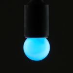 Светодиодная лампа "Шар" 1.5Вт Е27 40мм RGB