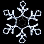 Светодиодная "Снежинка" из дюралайта 79х69 см Premium
