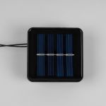 Ретро Гирлянда на солнечной батарее Матовые Шарики 2,7м