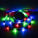 Светодиодная лента на батарейках 1 м, 30 LED/м, 3хАА