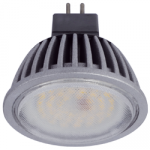 Светодиодная лампа MR16 Gu5.3 (алюм. радиатор) 7Вт Premium