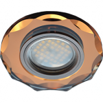 Встраиваемый светильник MR16 DL1653 Круг с вогнутыми гранями