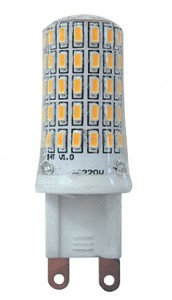 Светодиодная лампа G9 7Вт 360°