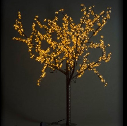 Светодиодное дерево "Сакура" 1.9ми Жёлтое