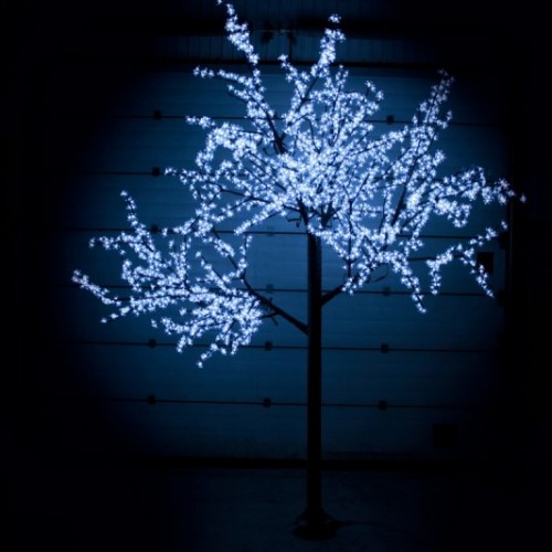 Светодиодное дерево "Сакура" 3.6м Белое