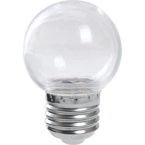 Светодиодная лампа "Шарик" 1Вт Е27 прозрачная