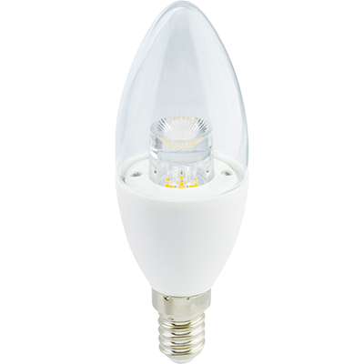 Светодиодная лампа "свеча с линзой" 7Вт Е14 Premium