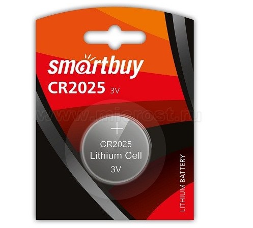 Батарейка CR2032 3V Smartbuy
